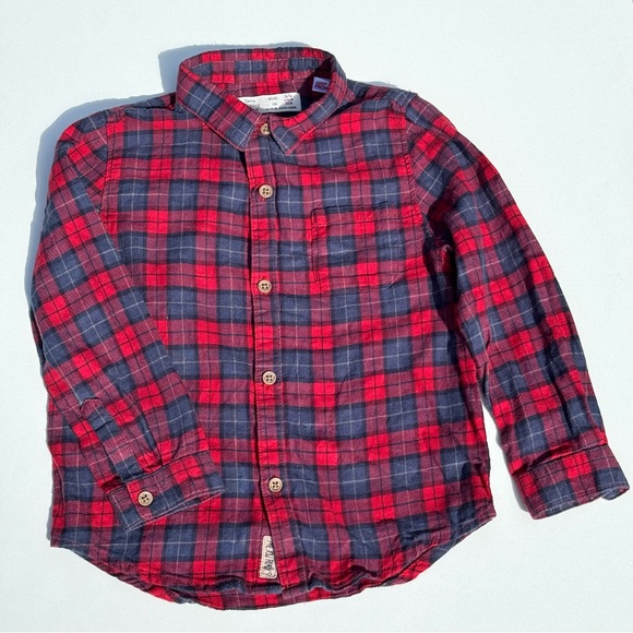 Zara Button Down Kids Shirt 3-4 years - Picture 1 of 3